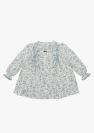 "Belle" Floral Print Dress from tors childrens wear aw23 collection by spanish brand martin aranda