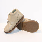 boys tan velcro boots