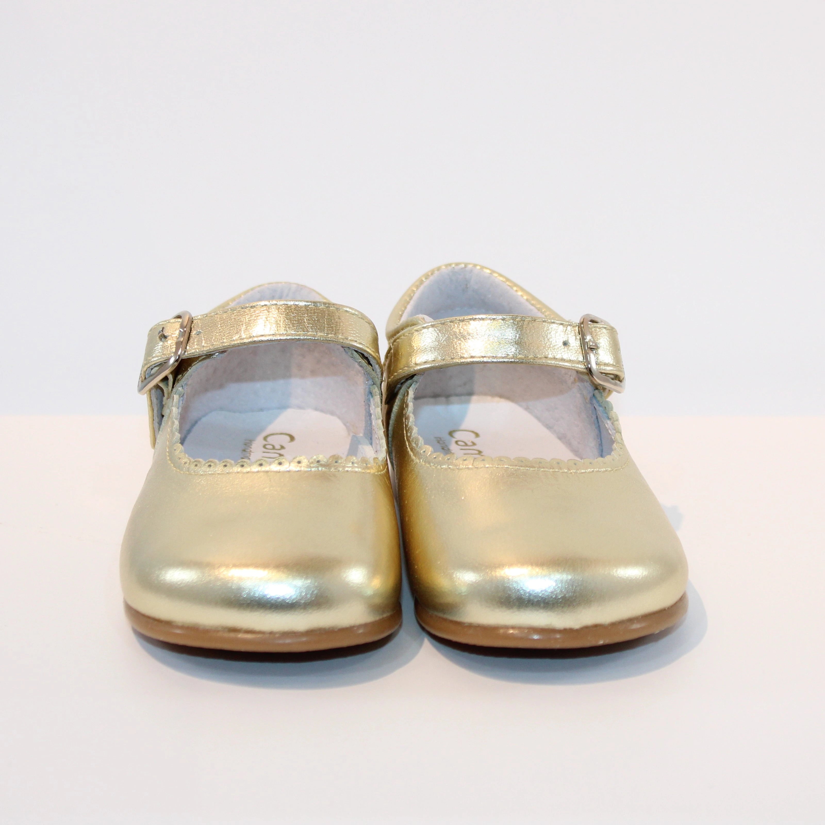 gold mary jane shoes