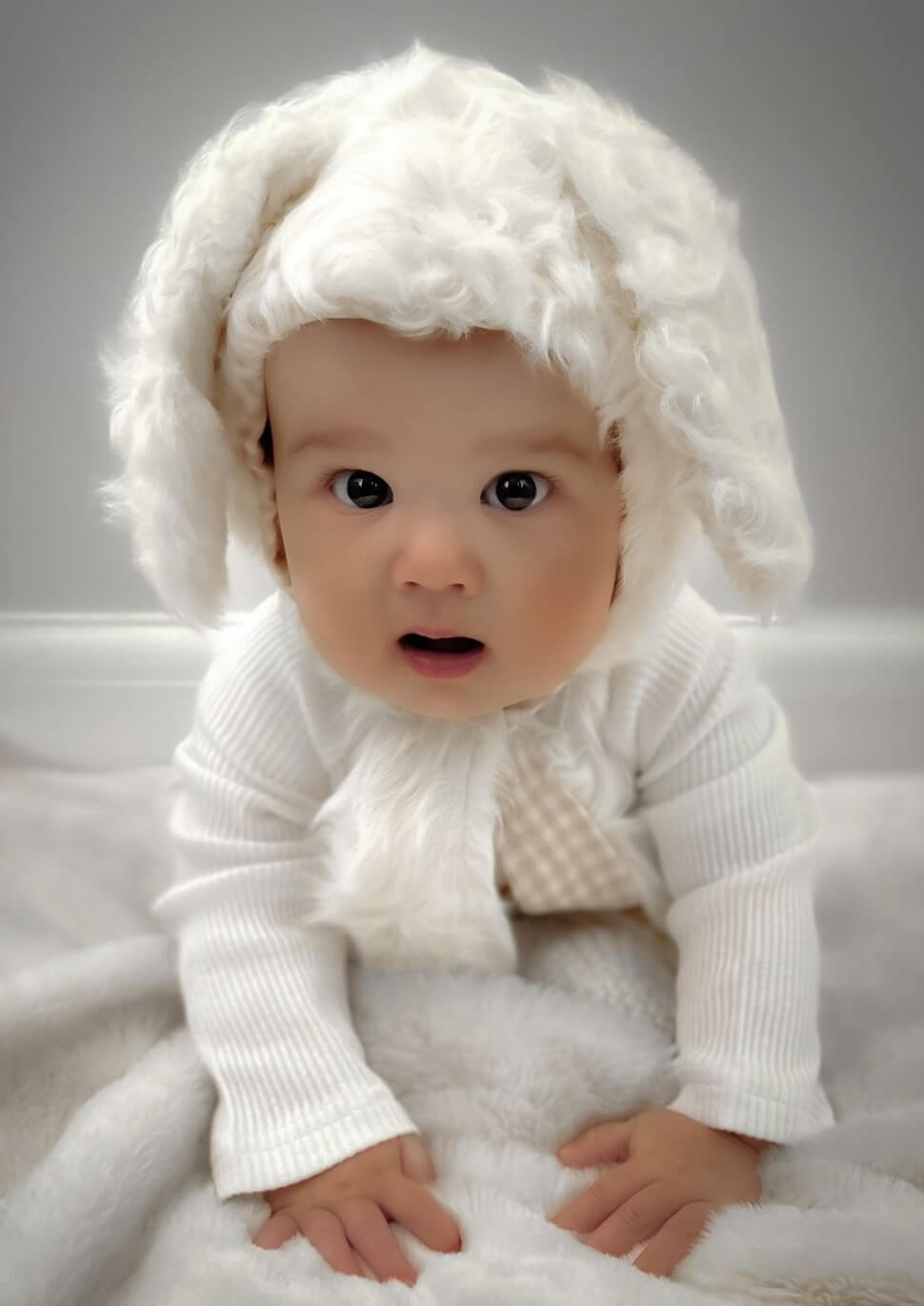 Baby store lamb hat